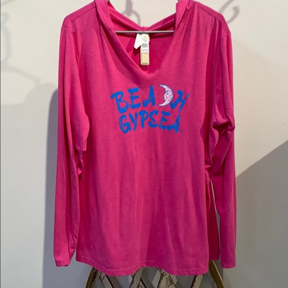 District threads long sleeve hoodie